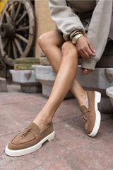 Camel Loafer - 37