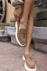 Camel Loafer - 37