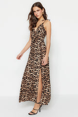 Leopard print dress