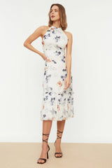 Floral midi dress