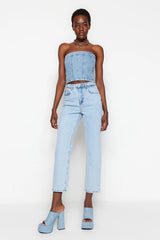 Light Blue high waist jeans