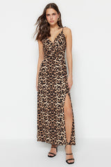 Leopard print dress