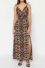 Leopard print dress