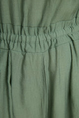 Modest khaki jumpsuit