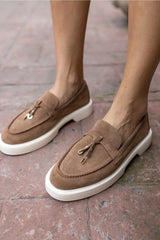 Camel Loafer - 37