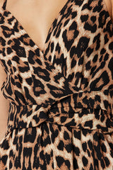 Leopard print dress