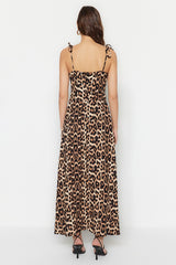 Leopard print dress