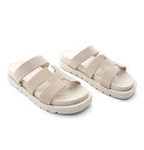 Real leather slippers