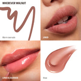 Mini Artist Color Pencil Lip Liner & Lip Gloss Kit / Wherever Walnut