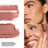 Mini Must-Have Major Headlines Double-Take Crème & Powder Blush Duo Set