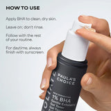 Skin Perfecting 1% BHA Gentle Exfoliating Gel Toner for Sensitive Skin