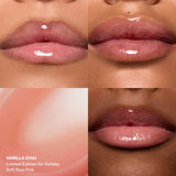 Major Headlines Double-Take Crème & Powder Blush Duo & Lip Balm Makeup Gift Set - Soft Rosy Pink