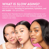 Prickly Pear Peptide Bouncy + Hydrating Skin Barrier Vegan Mucin Serum