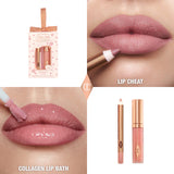 Mini Pillow Talk Glossy Lip Duos- Fair