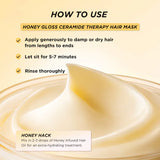 Honey Gloss Ceramide Therapy Hydrating Hair Mask Duo