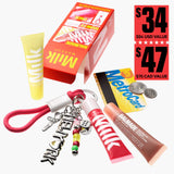 Balmade Variety Pack Hydrating Lip Balm & Keychain Gift Set