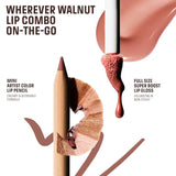 Mini Artist Color Pencil Lip Liner & Lip Gloss Kit / Wherever Walnut