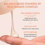 Balance Mode Pore Polishing Peel-Off Face Mask with Salicylic Acid to Control Shine & Smooth Texture