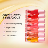 Honey Infused Hydrating Lip Oil - Shimmer finish