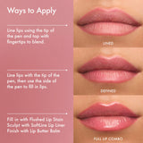 Flushed Lip Stain 12HR Transfer-Proof Lip Tint