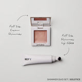 Shimmer Lip Gloss & Cream Highlighter Duo Gift Set