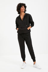 sweatpants and hoodie set