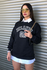 Oversized black Sweatshirt