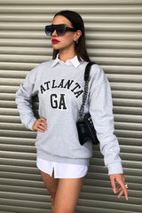 Oversized grey Sweatshirt