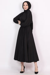 Black hijab Dress