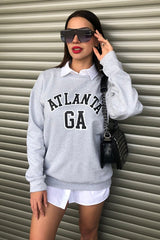 Oversized grey Sweatshirt