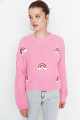 rainbow sweater top