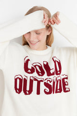 cold outside sweater top