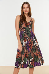 Floral Knitted Dress