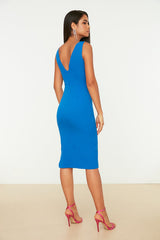 Blue Midi Dress