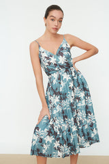 Floral Knitted Dress