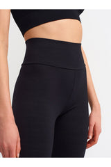 black leggings with split