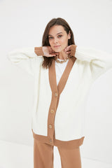 Camel & Cream co-ord set