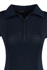 navy long sleeve bodysuit