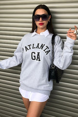 Oversized grey Sweatshirt