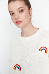rainbow sweater top