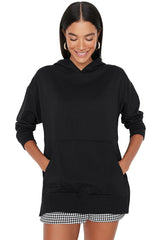 Black oversized sweatshirt