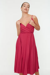 Fuchsia Knitted Dress