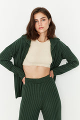 olive green co-ord set