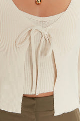 top and cardigan co-ord set