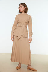 front Tie Skirt and Top Set