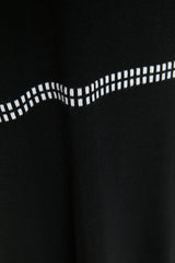 black Knitwear Co ord Set