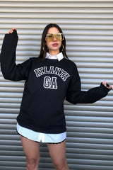 Oversized black Sweatshirt