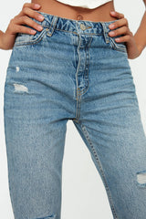 High Waist Bootcut Jeans