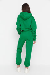 Green joggers co-ord set