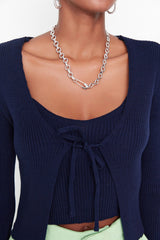 top and cardigan co-ord set